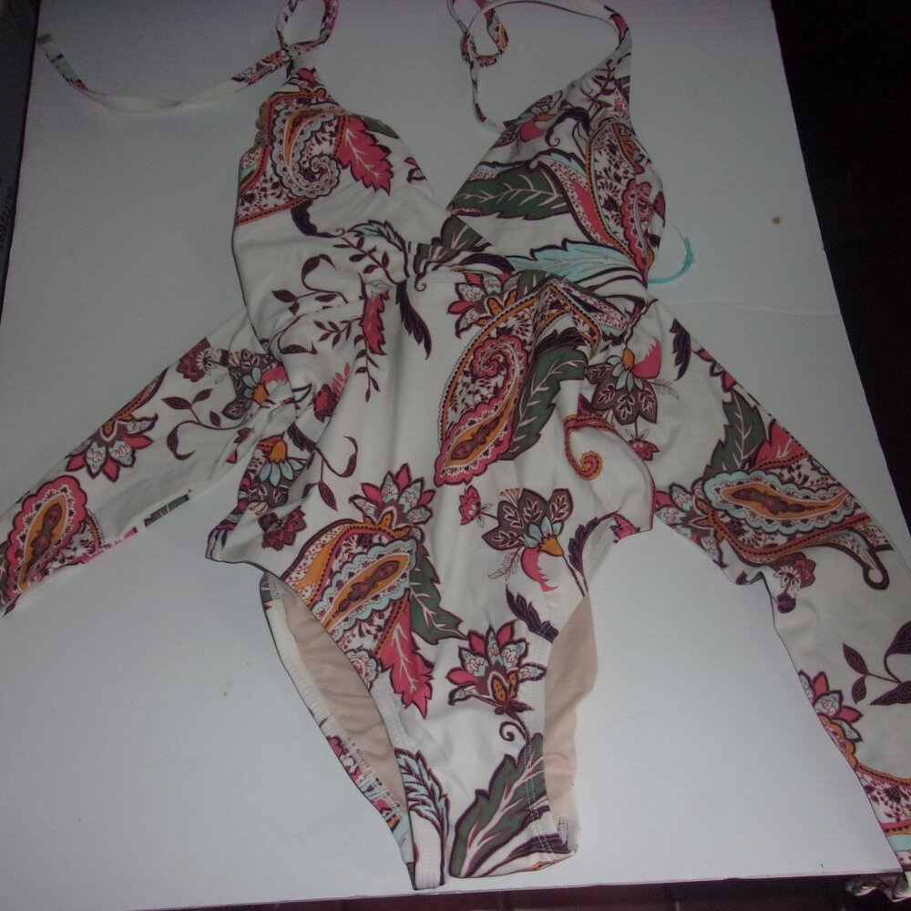 Kona Sol One Piece Swimsuit Size Medium 8-10